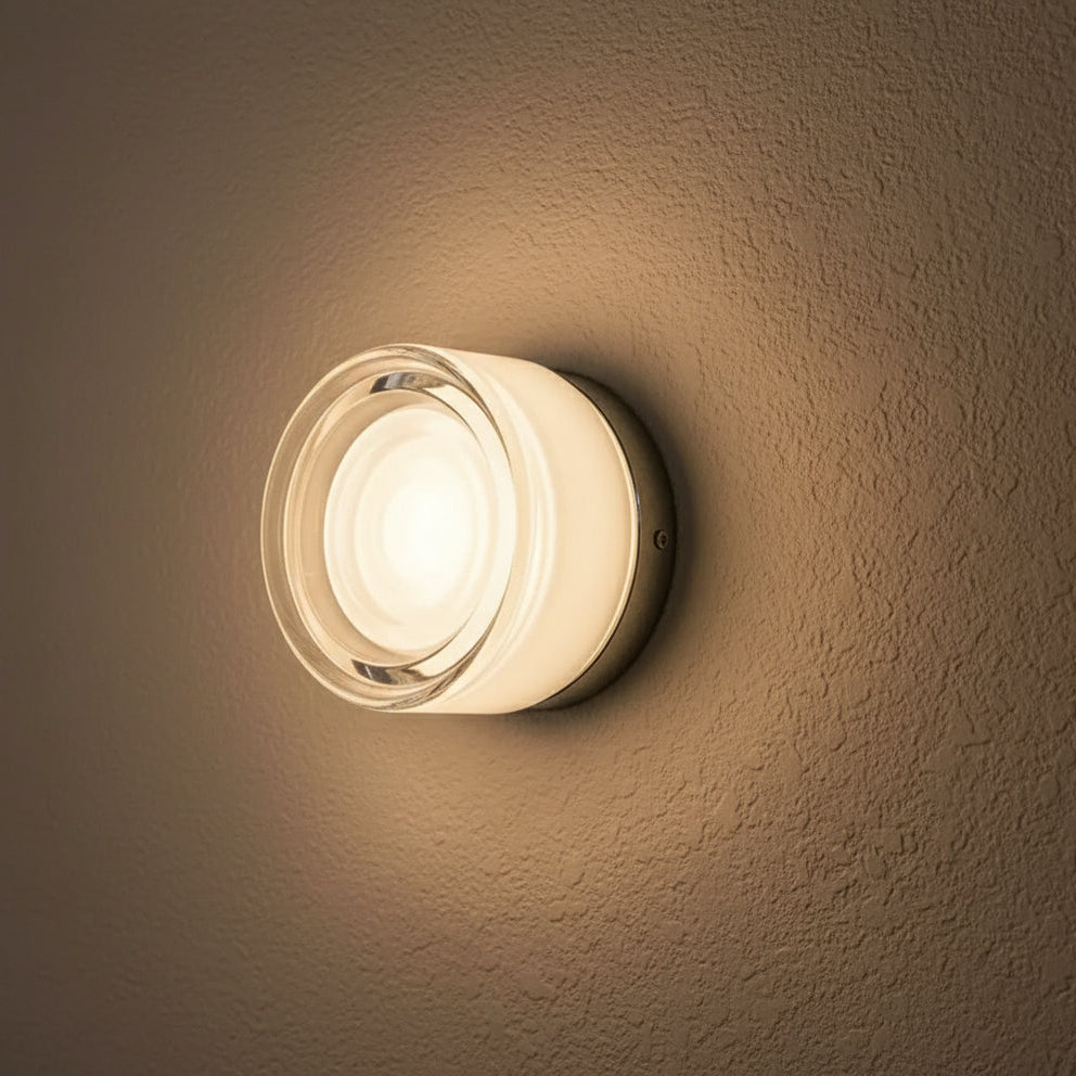 Mivel Nordic Minimalist LED Wall Light Transparent | Celestre