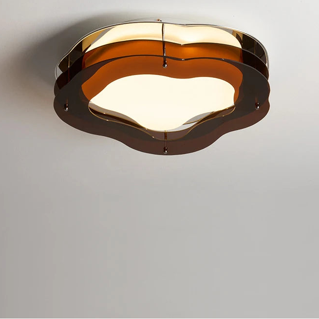 Sevo Wavy Round Ceiling Light Flower | Celestre