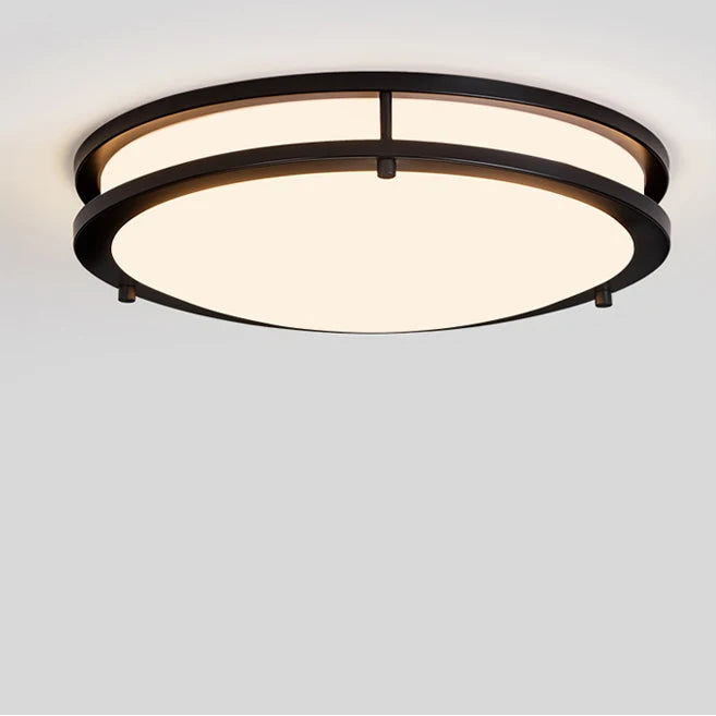 Lizi Round Cage Ceiling Light Black D 35 cm | Celestre