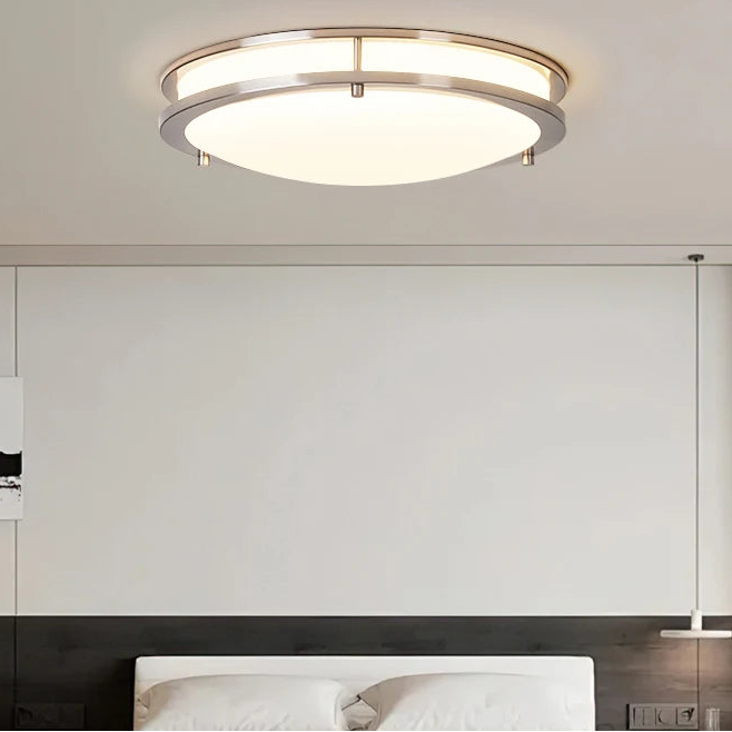Lizi Round Cage Ceiling Light Nickle D 40 cm | Celestre