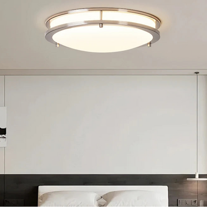 Lizi Round Cage Ceiling Light Nickle D 40 cm | Celestre