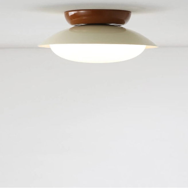 Bris UFO Round Ceiling Light Cream D 45 cm | Celestre