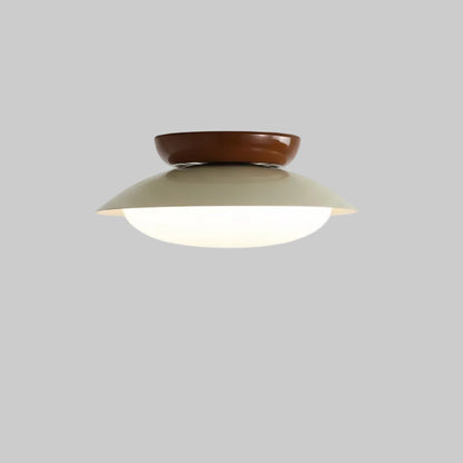 Bris UFO Round Ceiling Light Cream D 25 cm | Celestre