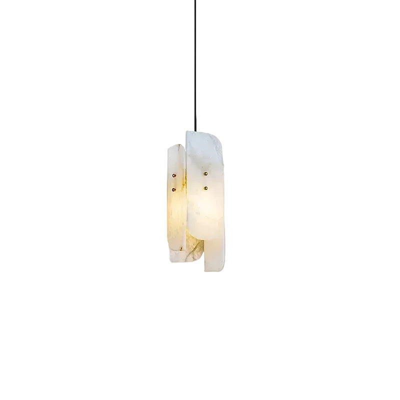 Neza Slab Alabaster Pendant Light | Celestre