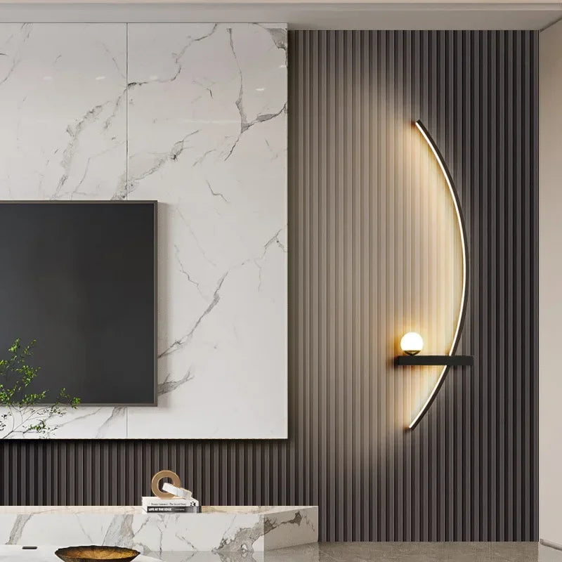 Lera Nordic Striped Wall Light | Celestre