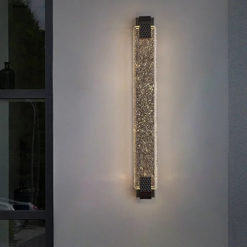 Auric Crystal Embellished Wall Light | Celestre