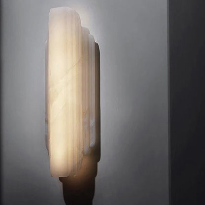 Luxi Alabaster Linear Backlit Wall Light | Celestre