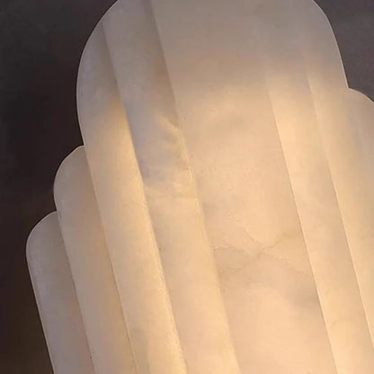 Luxi Alabaster Linear Backlit Wall Light | Celestre