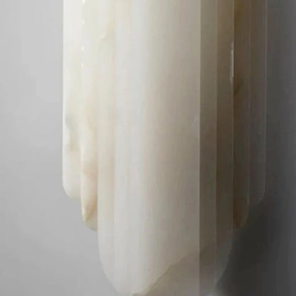 Luxi Alabaster Linear Backlit Wall Light | Celestre