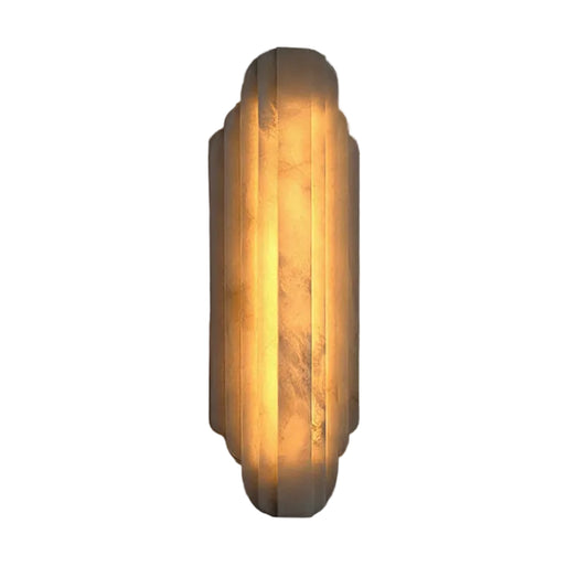 Luxi Alabaster Linear Backlit Wall Light | Celestre