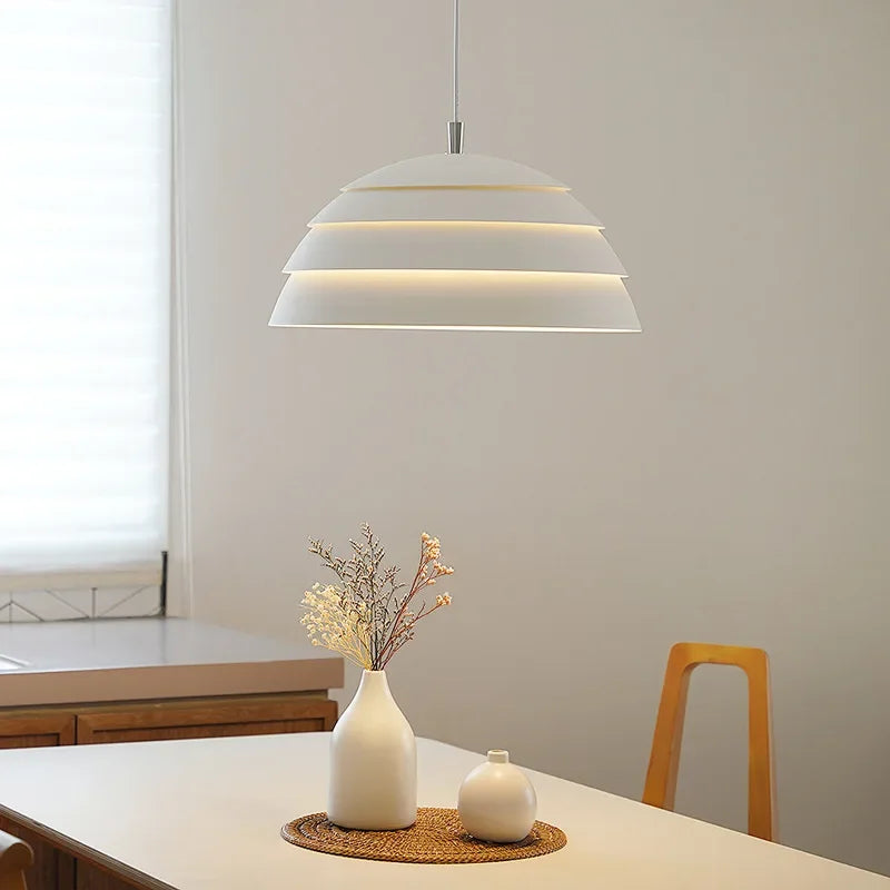 Huri Layered Dome Pendant Light | Celestre