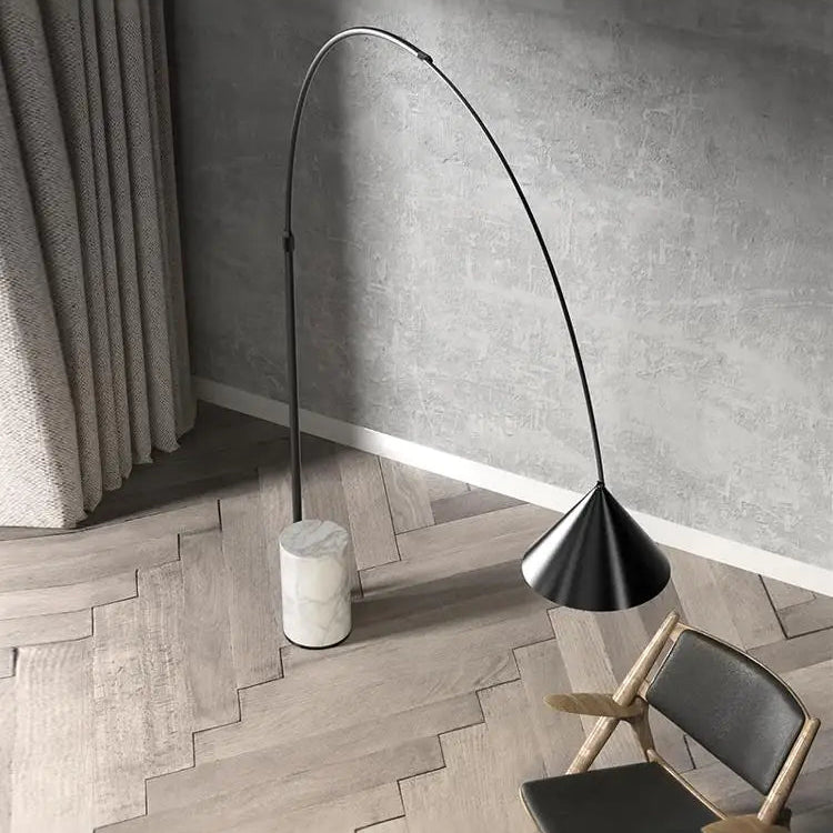Fera Arched Plinth Floor Lamp | Celestre