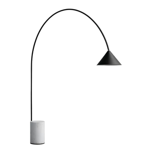 Fera Arched Plinth Floor Lamp | Celestre