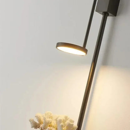 Biva Vertical Halo Shelf Wall Light | Celestre