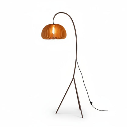 Curo Pumpkin Arc Floor Lamp | Celestre