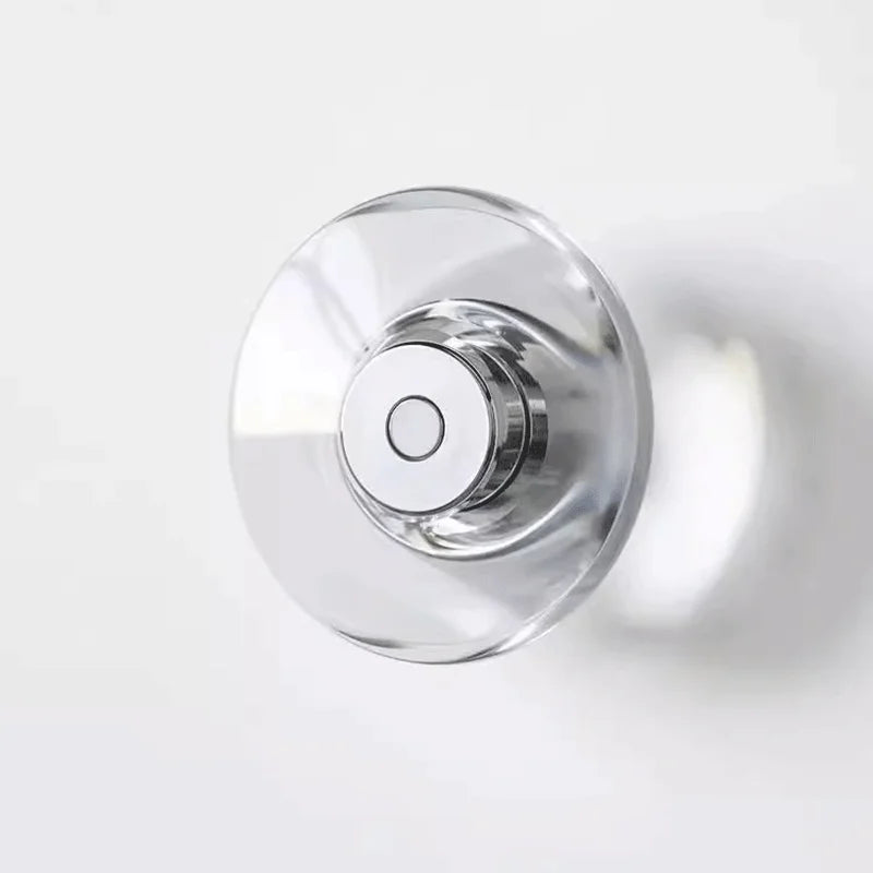 Tenzi Circular Clear Wall Light | Celestre
