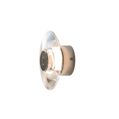 Tenzi Circular Clear Wall Light | Celestre