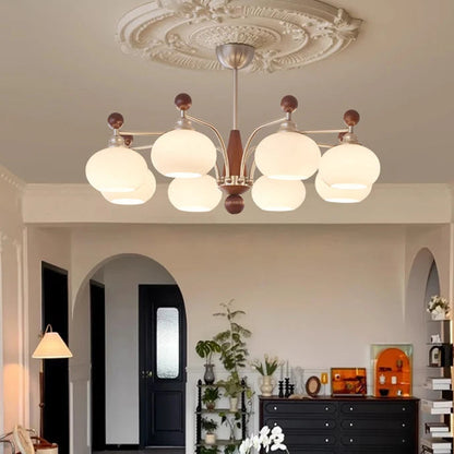 Enza Nordic Round Globe Chandelier D 90 cm | Celestre