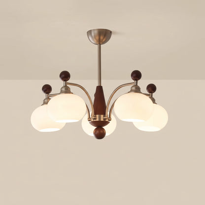 Enza Nordic Round Globe Chandelier D 70 cm | Celestre