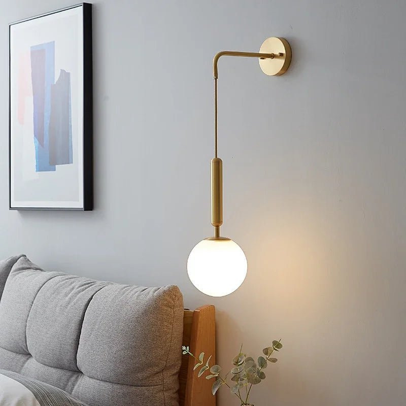Lava Glass Ball Wall Lamp | Celestre