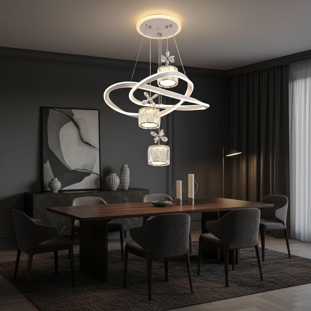 Alvra Minimalist Led Chandelier | Celestre
