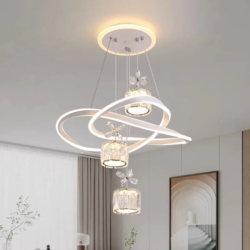 Alvra Minimalist Led Chandelier 48 cm | Celestre