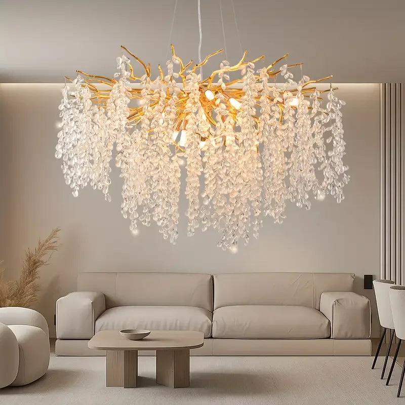 Rexi Tree Branch Crystal Chandelier | Celestre