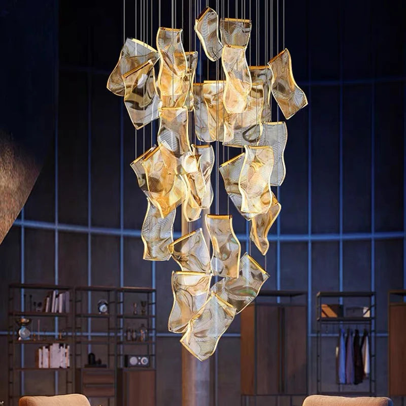 Sylor Luxury Waterfall Chandelier | Celestre