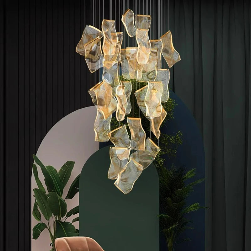 Sylor Luxury Waterfall Chandelier 28 Heads | Celestre