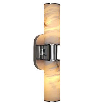 Aria Alabaster Cylindrical Wall Light | Celestre