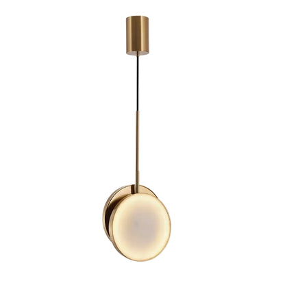 Gelo Alabaster Disc Pendant Light | Celestre