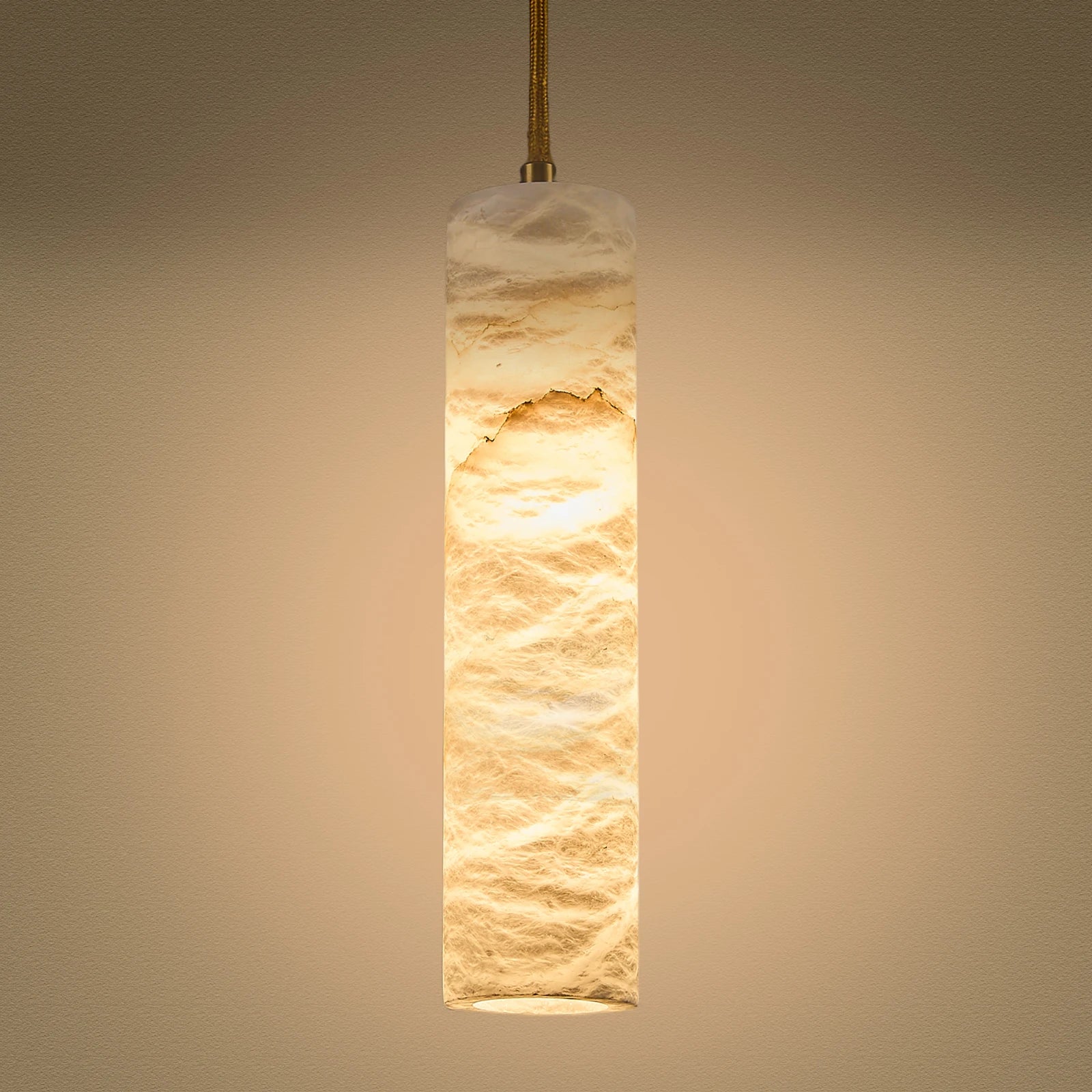 Vorla Spanish Alabaster Pendant Light 1 Head | Celestre