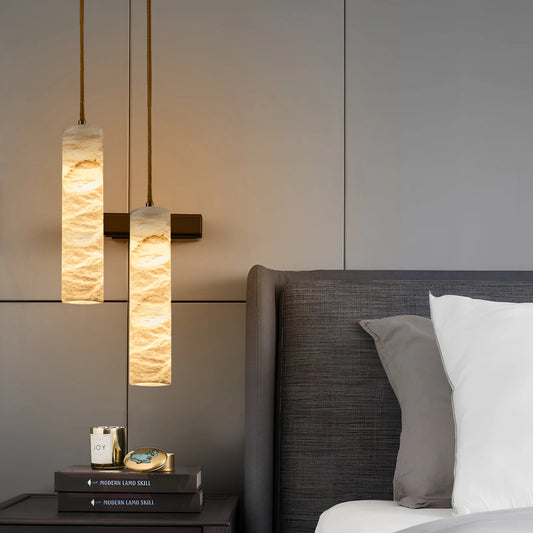 Vorla Spanish Alabaster Pendant Light | Celestre