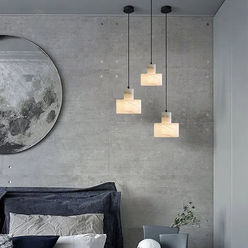Nivra Alabaster Pendant Light | Celestre