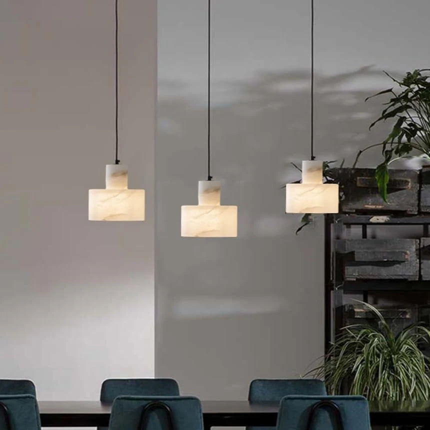 Nivra Alabaster Pendant Light | Celestre