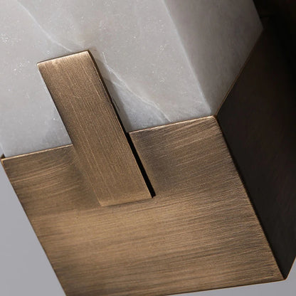Leco Rectangular Alabaster Wall Light | Celestre