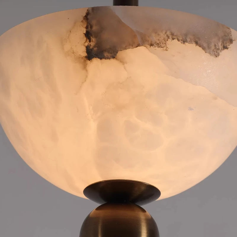 Pexo Alabaster Stacked Pendant Light | Celestre