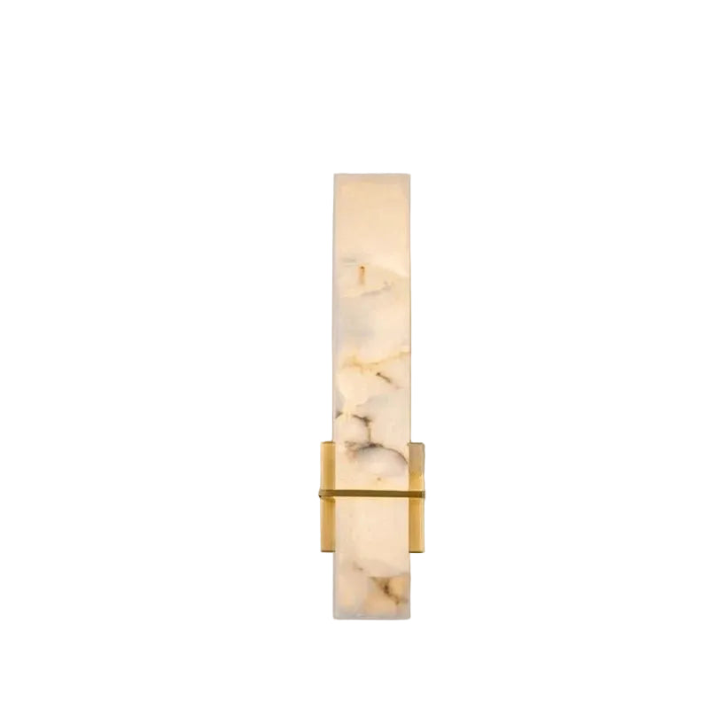 Dela Alabaster Long Rectangular Wall Light | Celestre