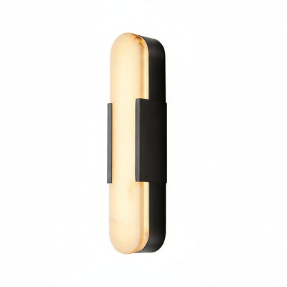 Liro Alabaster Pill Shaped Wall Light | Celestre