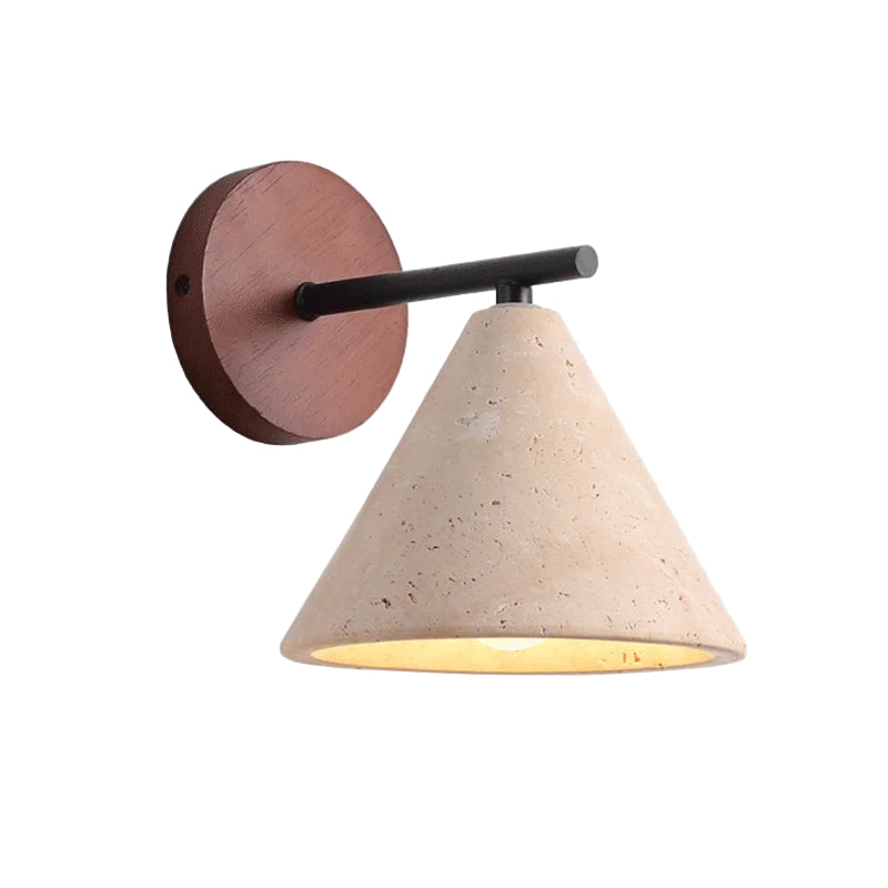 Elsin Classical Travertine Wall Light | Celestre
