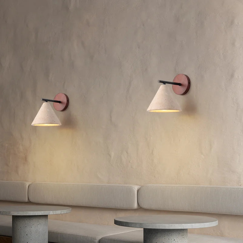 Elsin Classical Travertine Wall Light | Celestre