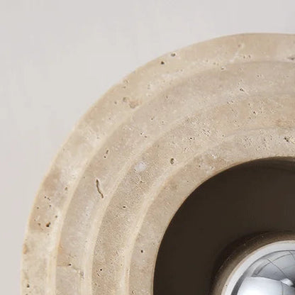 Lini Travertine Arched Wall Light | Celestre