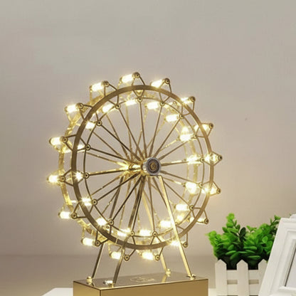 Tena Rotatable Ferris Wheel Table Lamp | Celestre