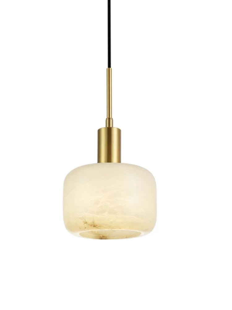 Lira Dome Alabaster Pendant Light | Celestre