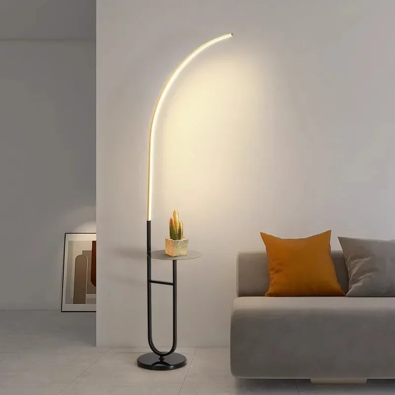 Nira Nordic Arc Floor Lamp | Celestre