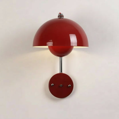 Pera Nested Dome Arched Wall Light Red | Celestre