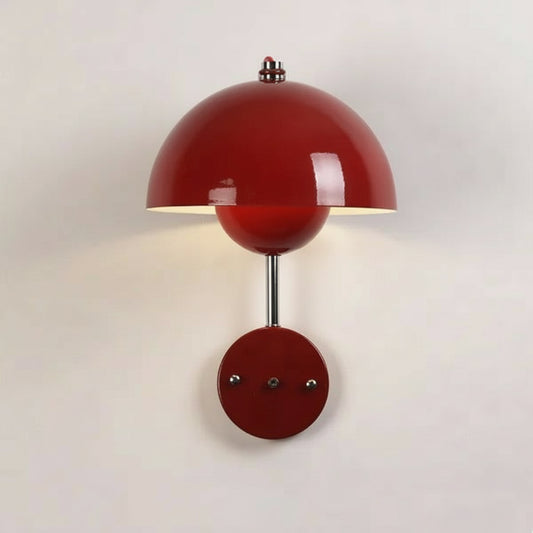 Pera Nested Dome Arched Wall Light Red | Celestre