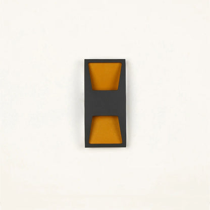 Dinu Quad Directional Outdoor Wall Light Black-Gold | Celestre