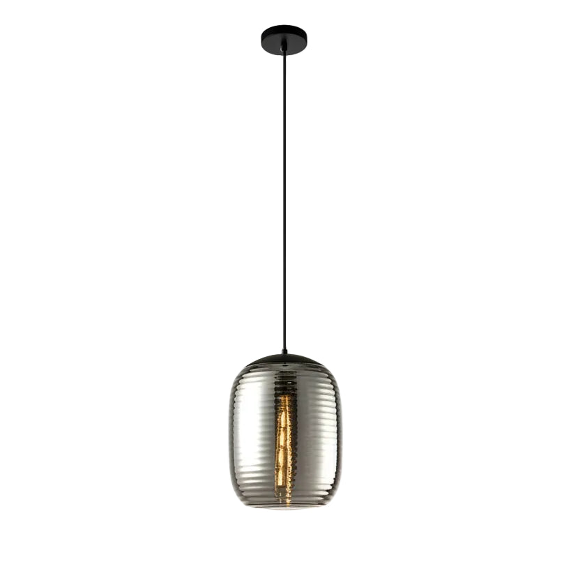 Miel Ribbed Oval Pendant Light | Celestre