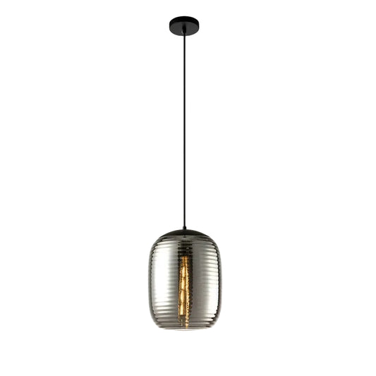 Miel Ribbed Oval Pendant Light | Celestre